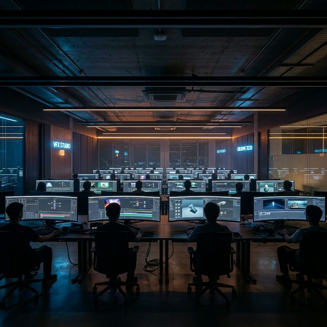 VFX classroom environment